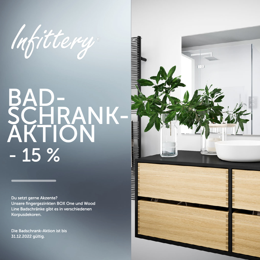 Badschrank-Aktion - 15 %